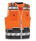Chaleco de Seguridad de Alta Visibilidad Clase 2 para Supervisores -LIQUIDACION XL