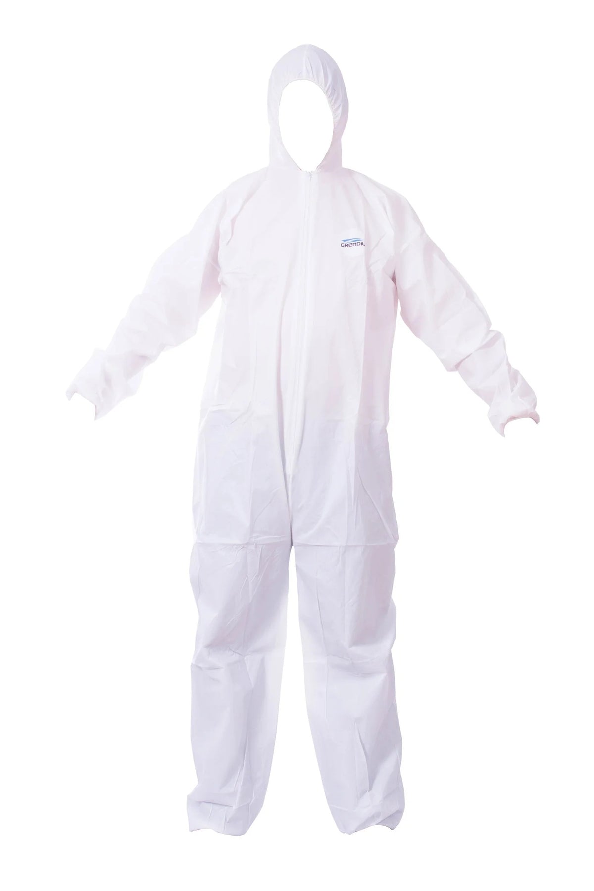 Overol desechable de polipropileno/polietileno color Blanco